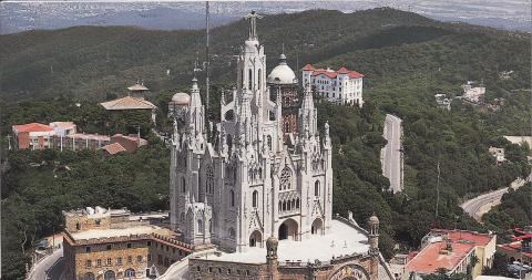 Barcelona, Tibidabo-Temple Expiatori Sagrat Cor de Jesus